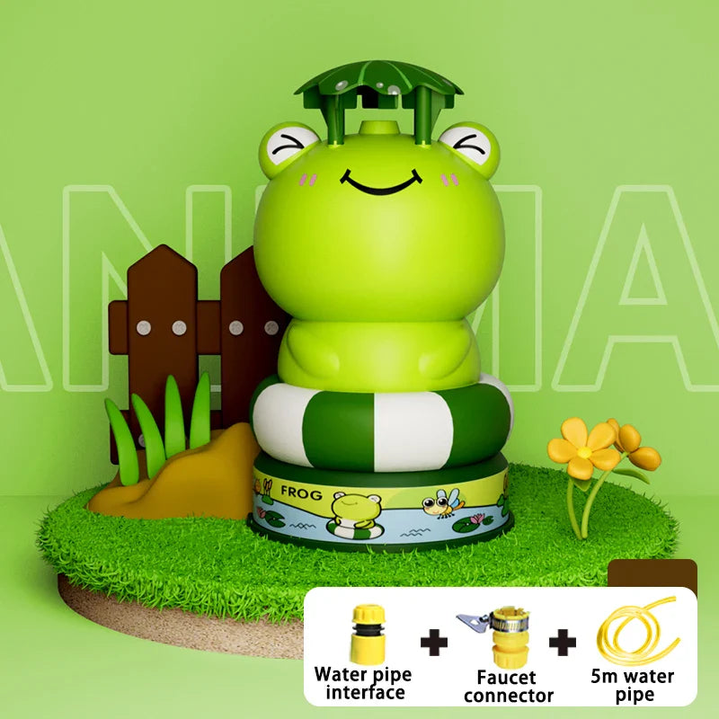 KTX-350291 Dinosaur-Themed Water Spray Rocket Launcher Toy for Kids Ages 3 and Up