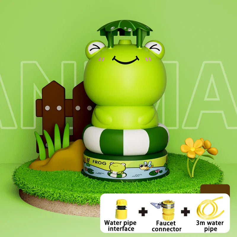 KTX-350291 Dinosaur-Themed Water Spray Rocket Launcher Toy for Kids Ages 3 and Up