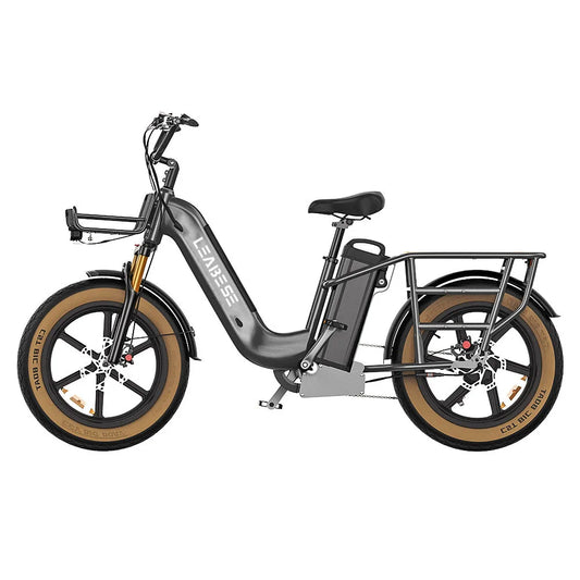 KTX-350739 750W Electric Fat Tire Mountain Bike with 7-Speed Gears and 80KM Range