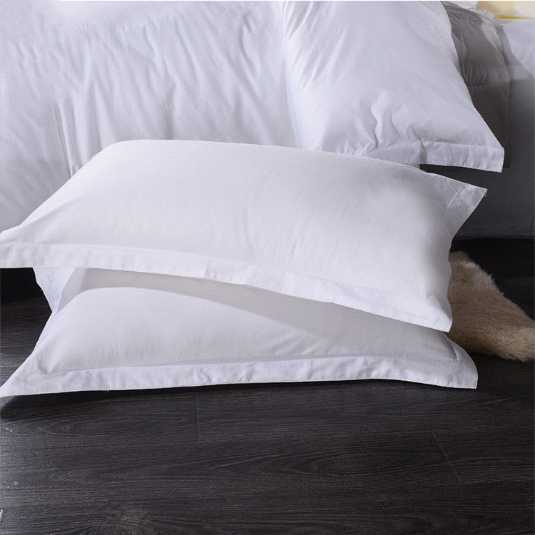KTX-351187 Single Bed Cotton Pillowcase - Pure Cotton, Various Weaving & Density Options, Suitable for Hotels and Home Use