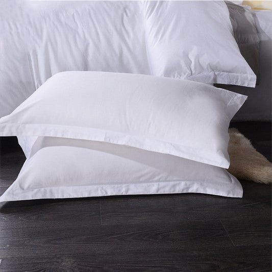 KTX-351187 Single Bed Cotton Pillowcase - Pure Cotton, Various Weaving & Density Options, Suitable for Hotels and Home Use