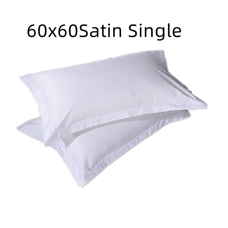KTX-351187 Single Bed Cotton Pillowcase - Pure Cotton, Various Weaving & Density Options, Suitable for Hotels and Home Use