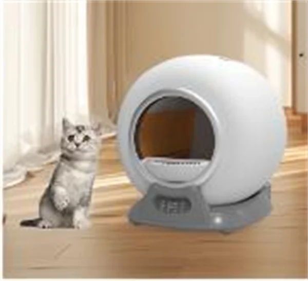 KTX-351635 Extra Large Fully Enclosed Automatic Smart Electric Cat Litter Box with Eco-Friendly Features