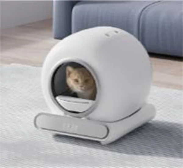 KTX-351635 Extra Large Fully Enclosed Automatic Smart Electric Cat Litter Box with Eco-Friendly Features
