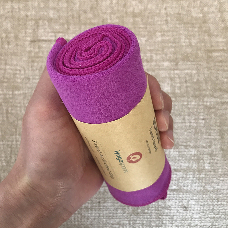 KTX-351763 Frog Sweat-Absorbent Yoga Towel - Small Square, 41x68CM, Multiple Color Options