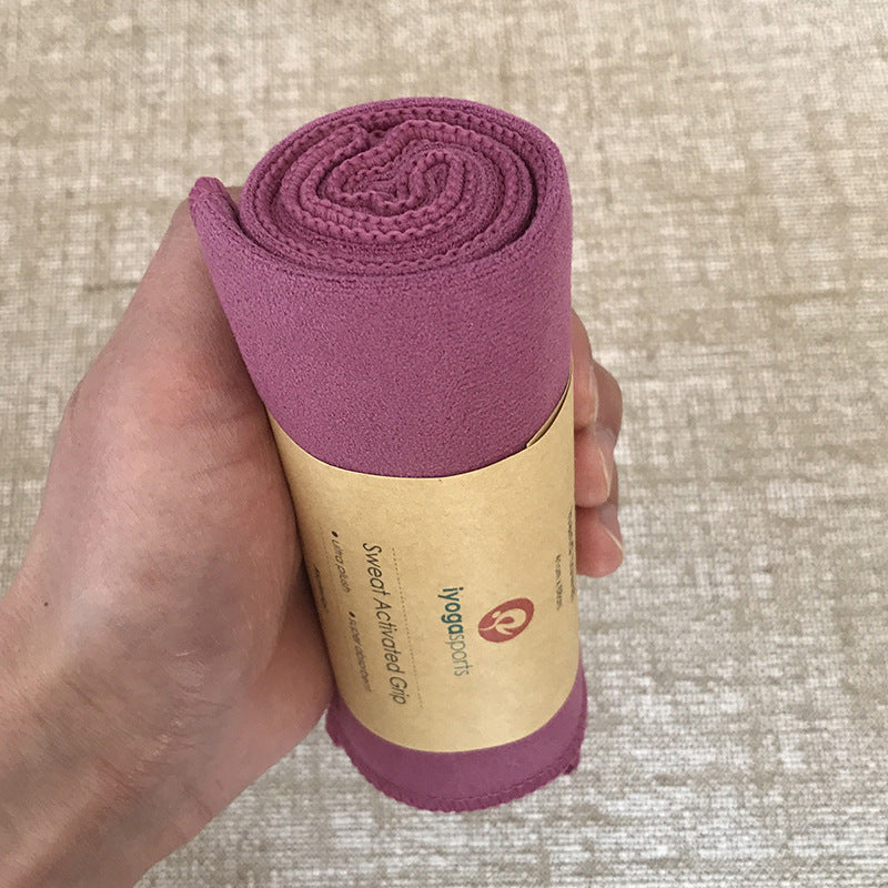 KTX-351763 Frog Sweat-Absorbent Yoga Towel - Small Square, 41x68CM, Multiple Color Options