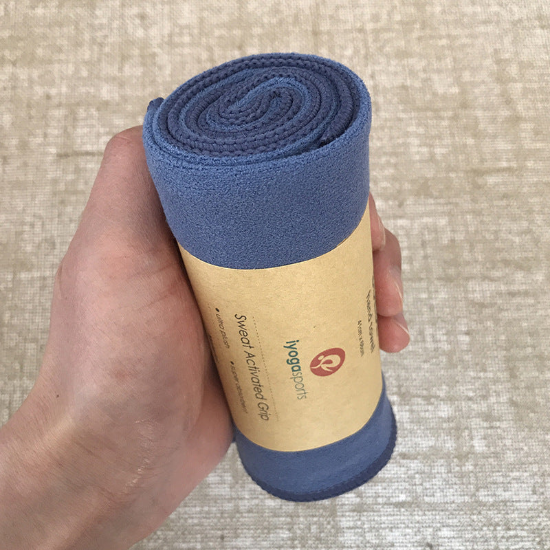 KTX-351763 Frog Sweat-Absorbent Yoga Towel - Small Square, 41x68CM, Multiple Color Options