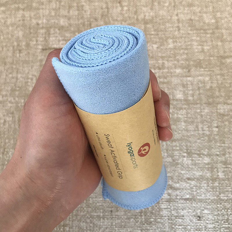 KTX-351763 Frog Sweat-Absorbent Yoga Towel - Small Square, 41x68CM, Multiple Color Options