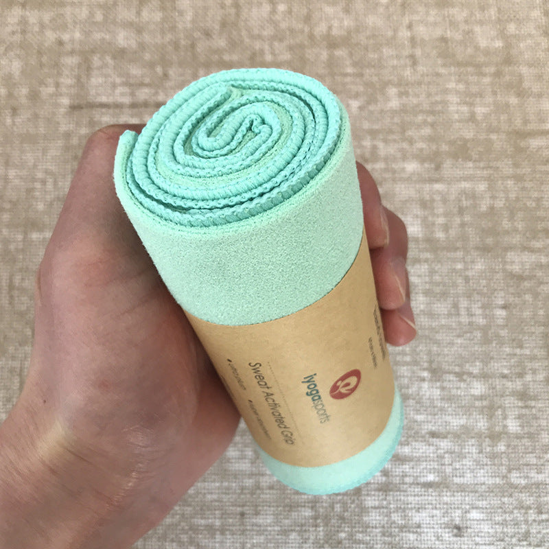 KTX-351763 Frog Sweat-Absorbent Yoga Towel - Small Square, 41x68CM, Multiple Color Options