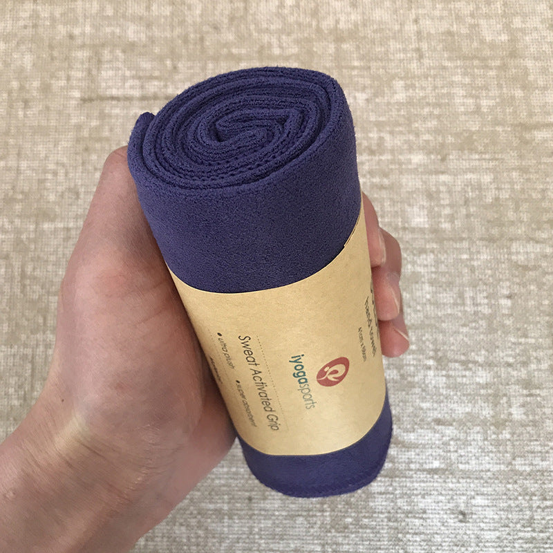 KTX-351763 Frog Sweat-Absorbent Yoga Towel - Small Square, 41x68CM, Multiple Color Options