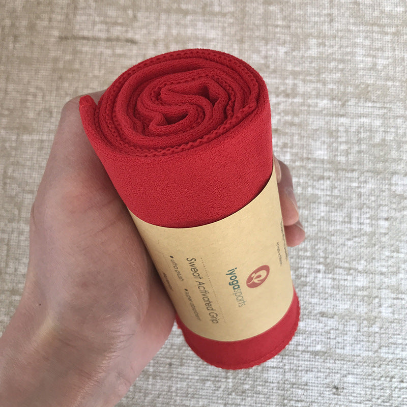 KTX-351763 Frog Sweat-Absorbent Yoga Towel - Small Square, 41x68CM, Multiple Color Options