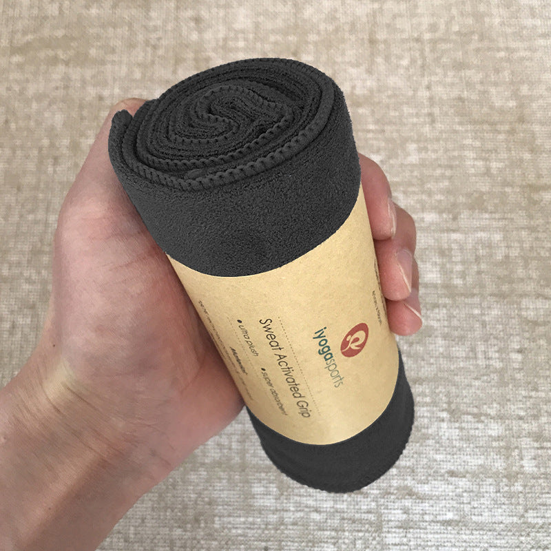 KTX-351763 Frog Sweat-Absorbent Yoga Towel - Small Square, 41x68CM, Multiple Color Options