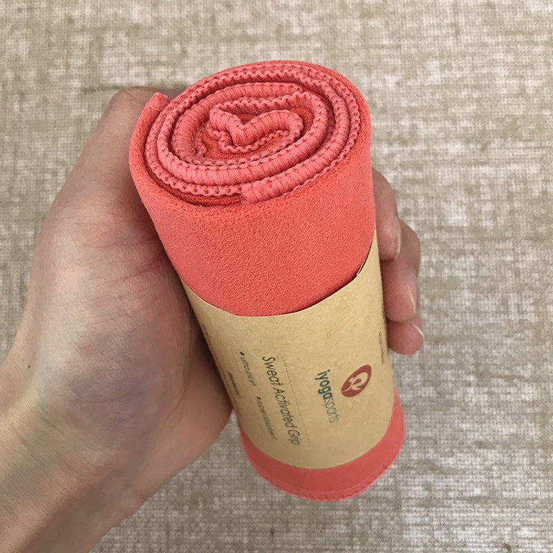 KTX-351763 Frog Sweat-Absorbent Yoga Towel - Small Square, 41x68CM, Multiple Color Options