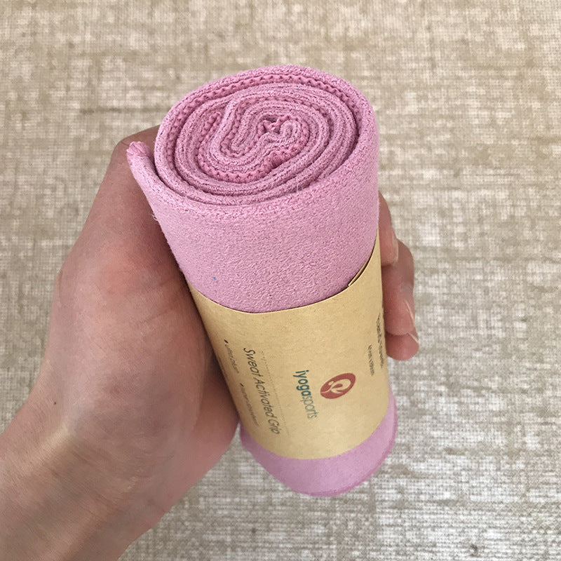 KTX-351763 Frog Sweat-Absorbent Yoga Towel - Small Square, 41x68CM, Multiple Color Options