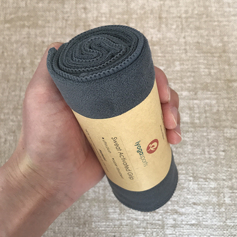 KTX-351763 Frog Sweat-Absorbent Yoga Towel - Small Square, 41x68CM, Multiple Color Options