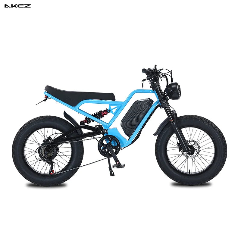 KTX-351891 Electric Fat Bike 1500W, 7 Speed, 20" Steel Frame, Hydraulic Disc Brake, 48V 18ah Battery, Max Speed 50 km/h