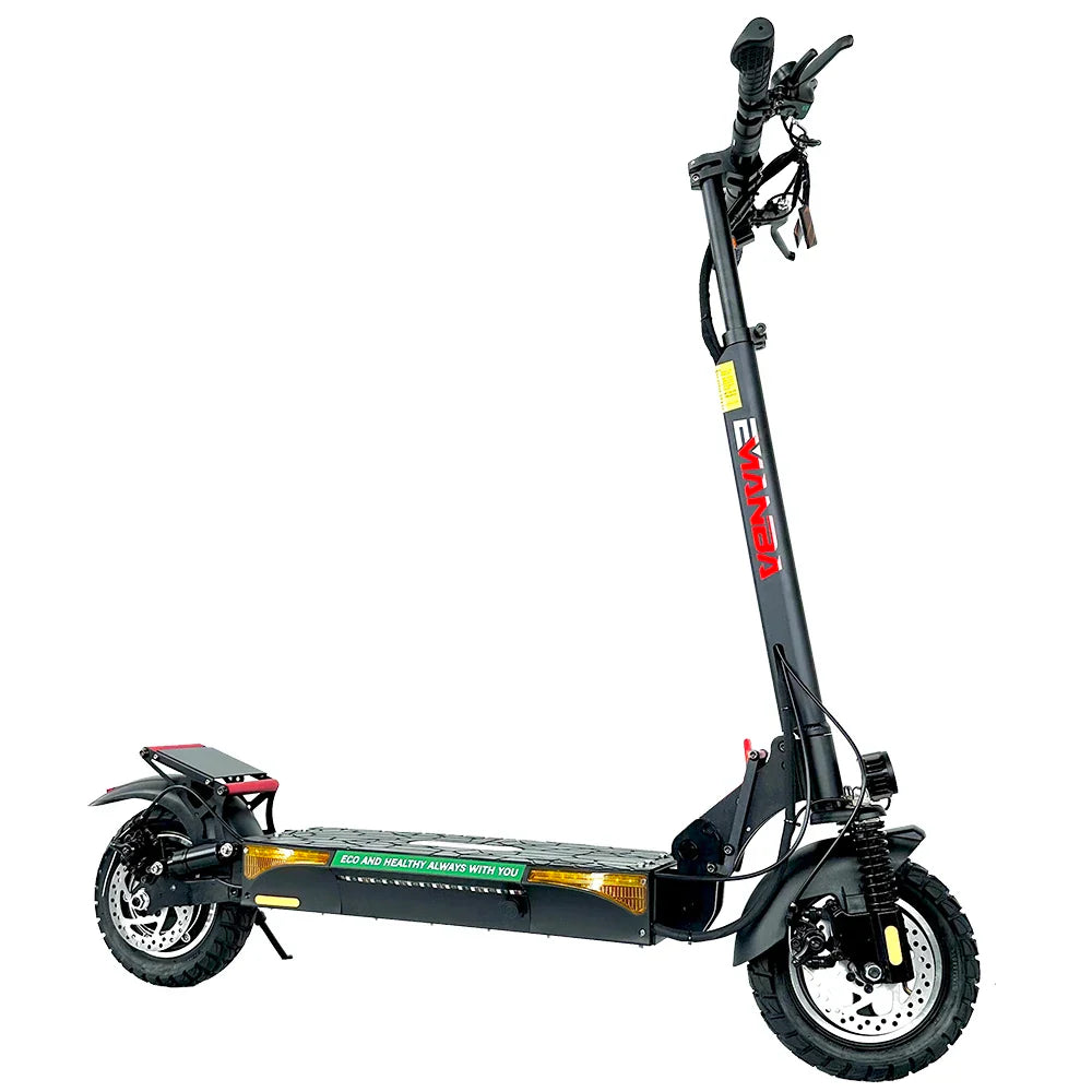 KTX-354515 Electric Scooter 800W 48V, 45KM/H Max Speed, 35-45KM Range, Foldable with 10-Inch Tires and Disc Brake