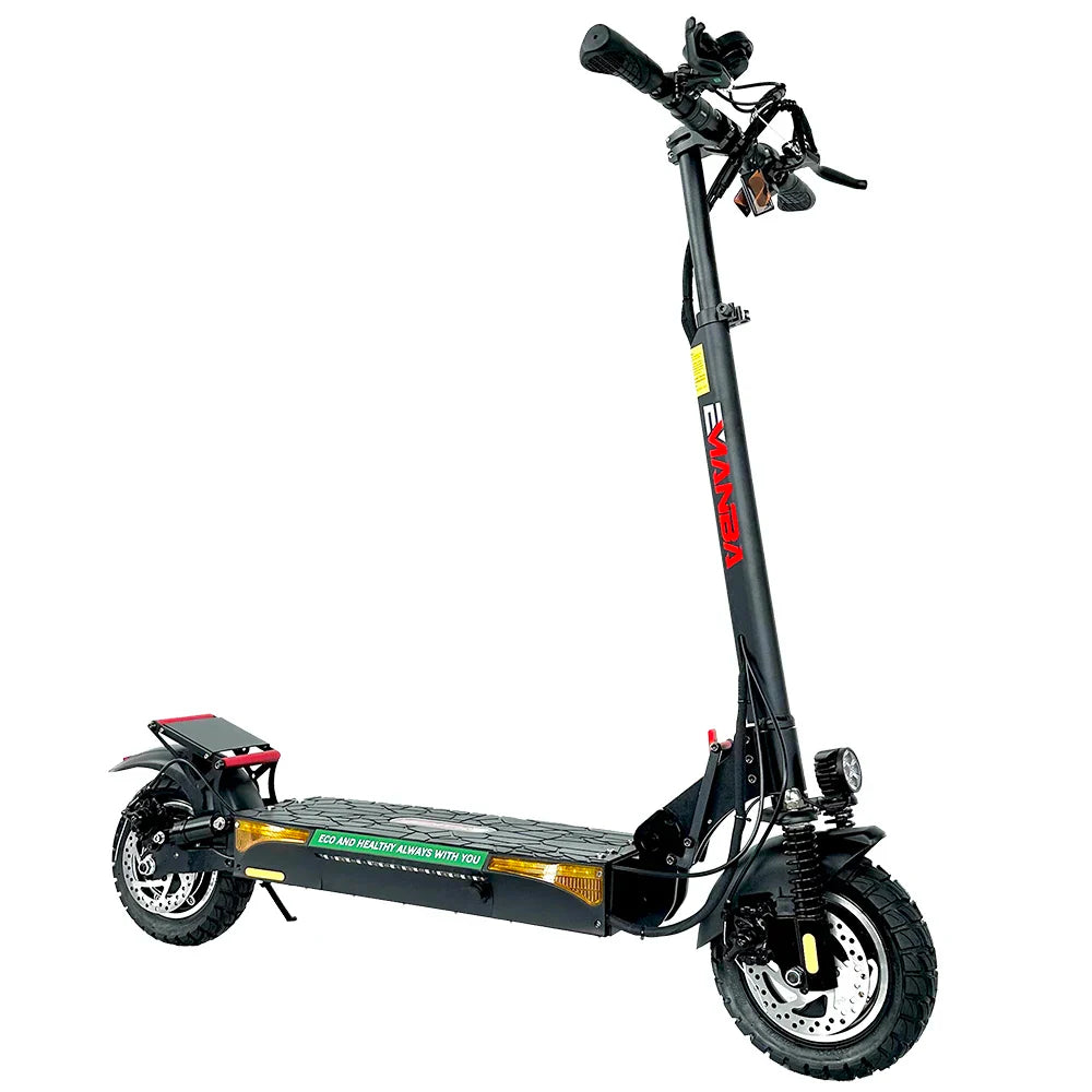 KTX-354515 Electric Scooter 800W 48V, 45KM/H Max Speed, 35-45KM Range, Foldable with 10-Inch Tires and Disc Brake