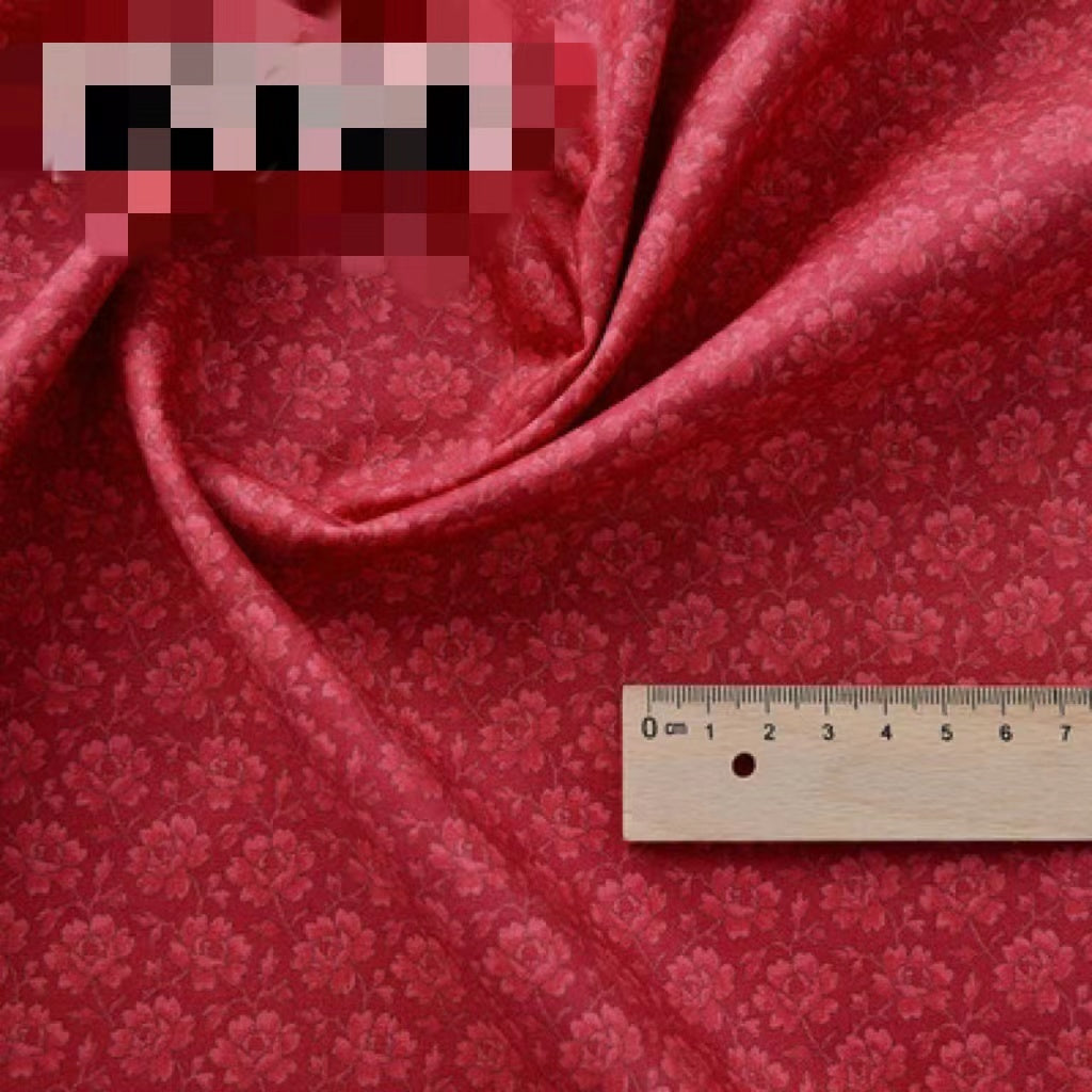 KTX-356627 Cotton Floral Print Fabric for Crafts and Sewing Projects, 145 cm Wide