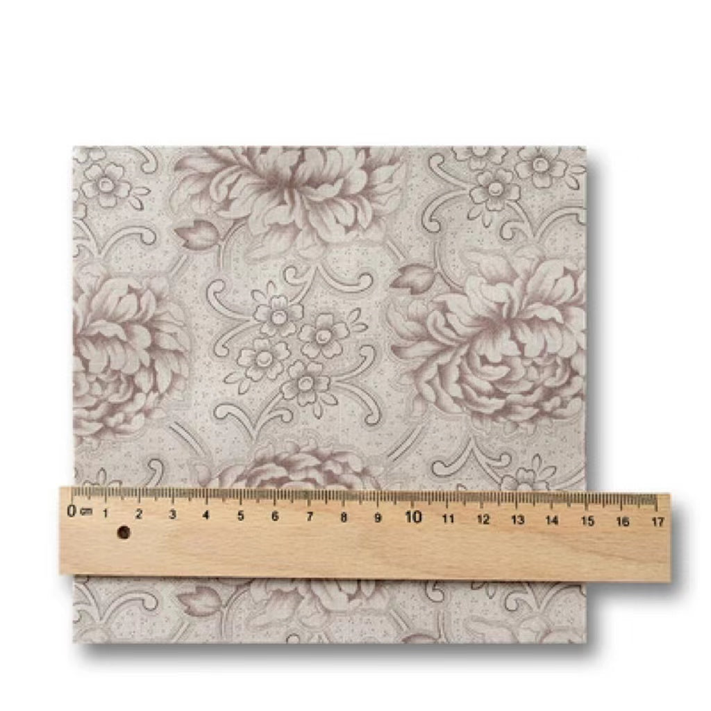 KTX-356627 Cotton Floral Print Fabric for Crafts and Sewing Projects, 145 cm Wide