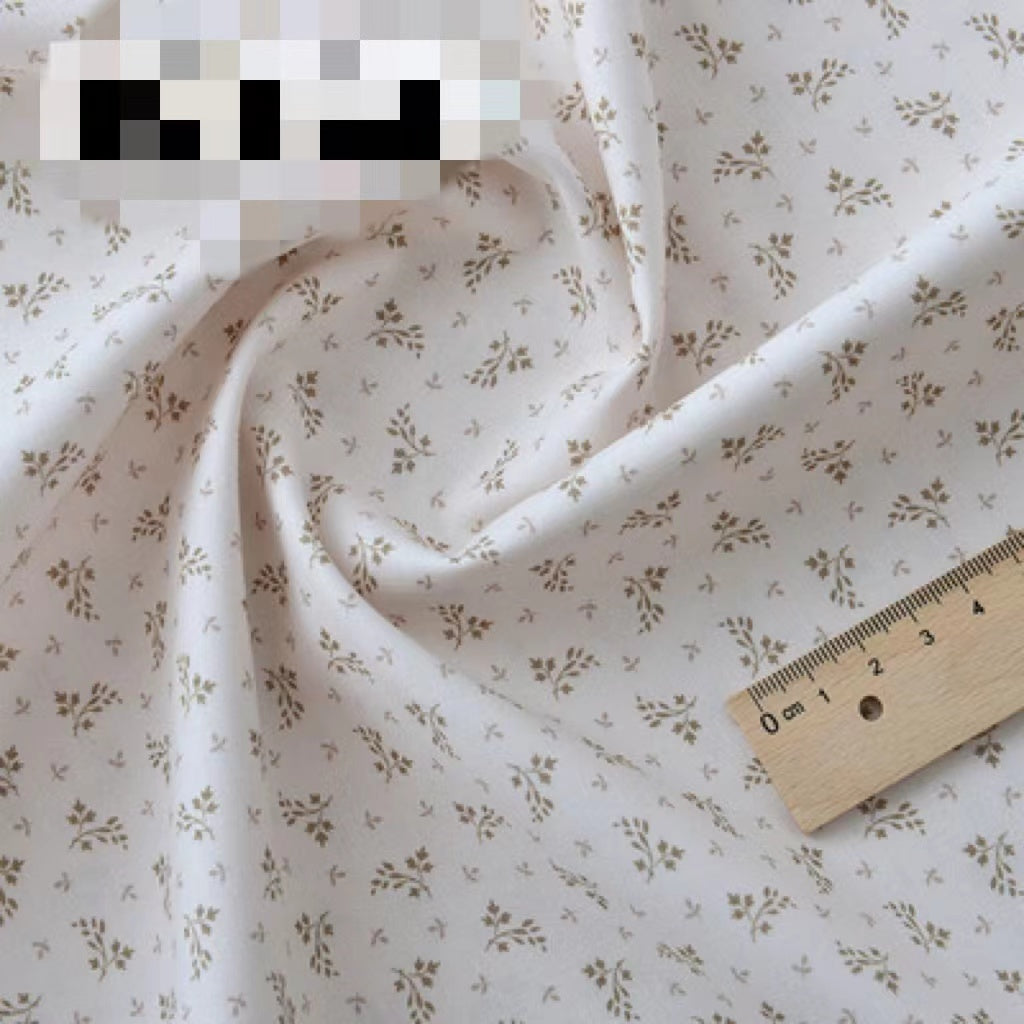 KTX-356627 Cotton Floral Print Fabric for Crafts and Sewing Projects, 145 cm Wide