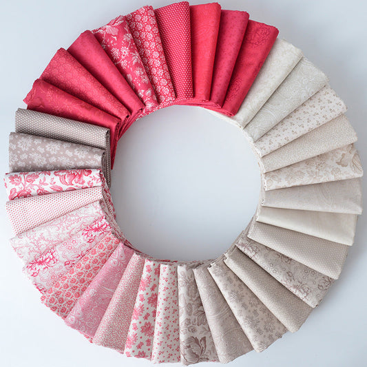 KTX-356627 Cotton Floral Print Fabric for Crafts and Sewing Projects, 145 cm Wide