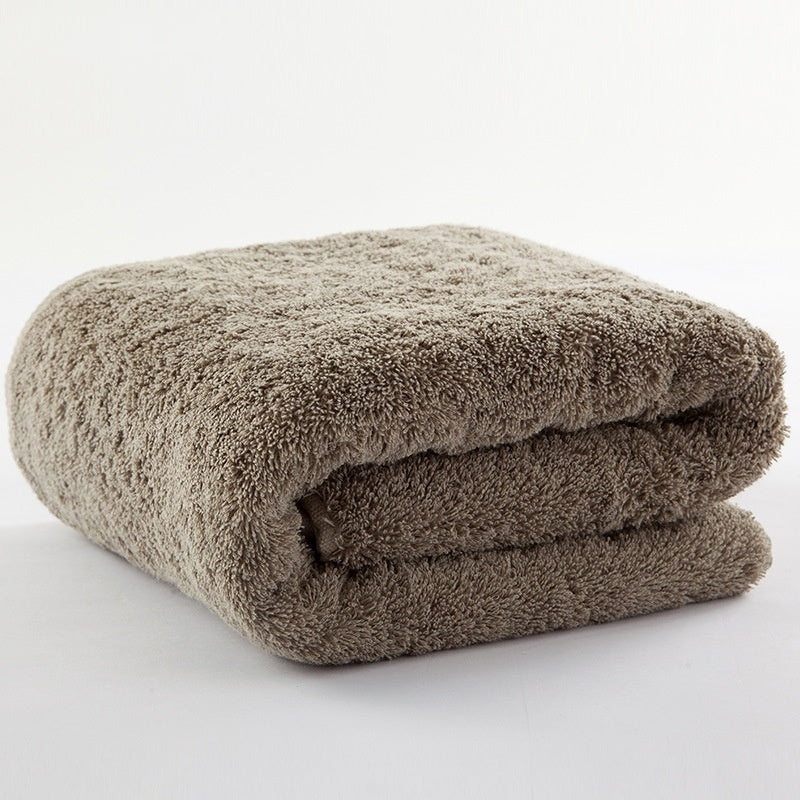 KTX-357523 Thickened Pure Cotton Bath Towel for Ultimate Comfort