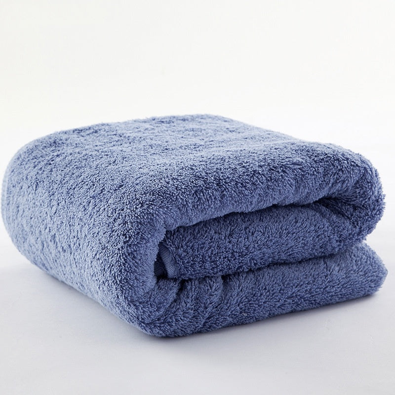 KTX-357523 Thickened Pure Cotton Bath Towel for Ultimate Comfort