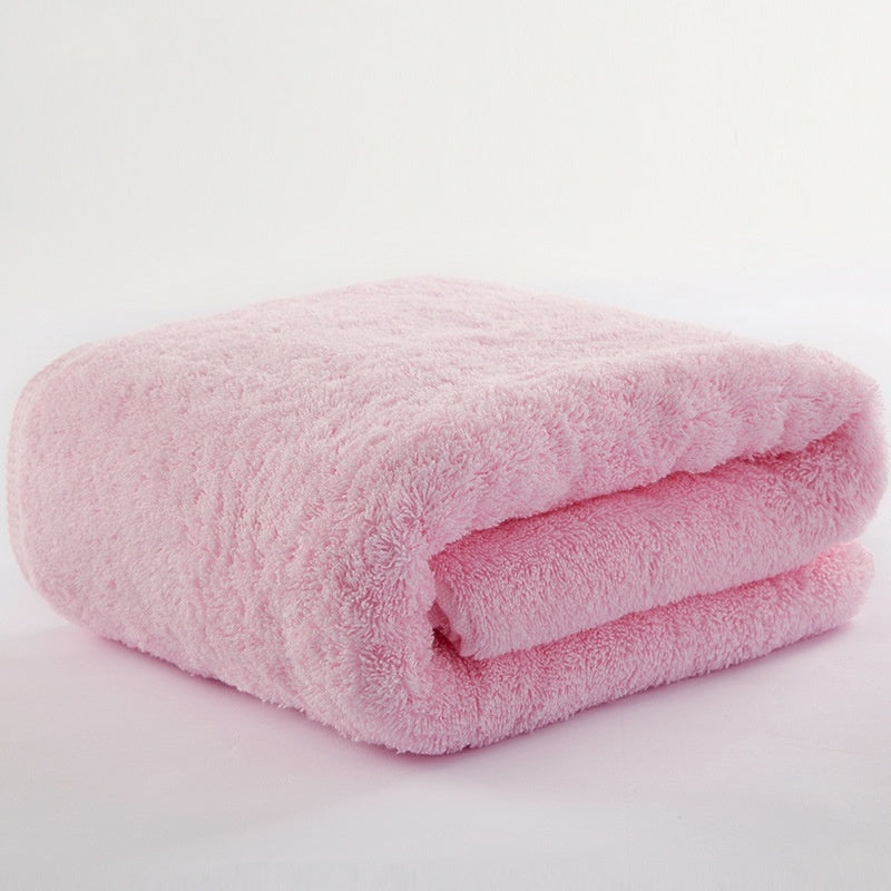 KTX-357523 Thickened Pure Cotton Bath Towel for Ultimate Comfort