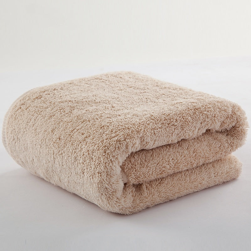 KTX-357523 Thickened Pure Cotton Bath Towel for Ultimate Comfort