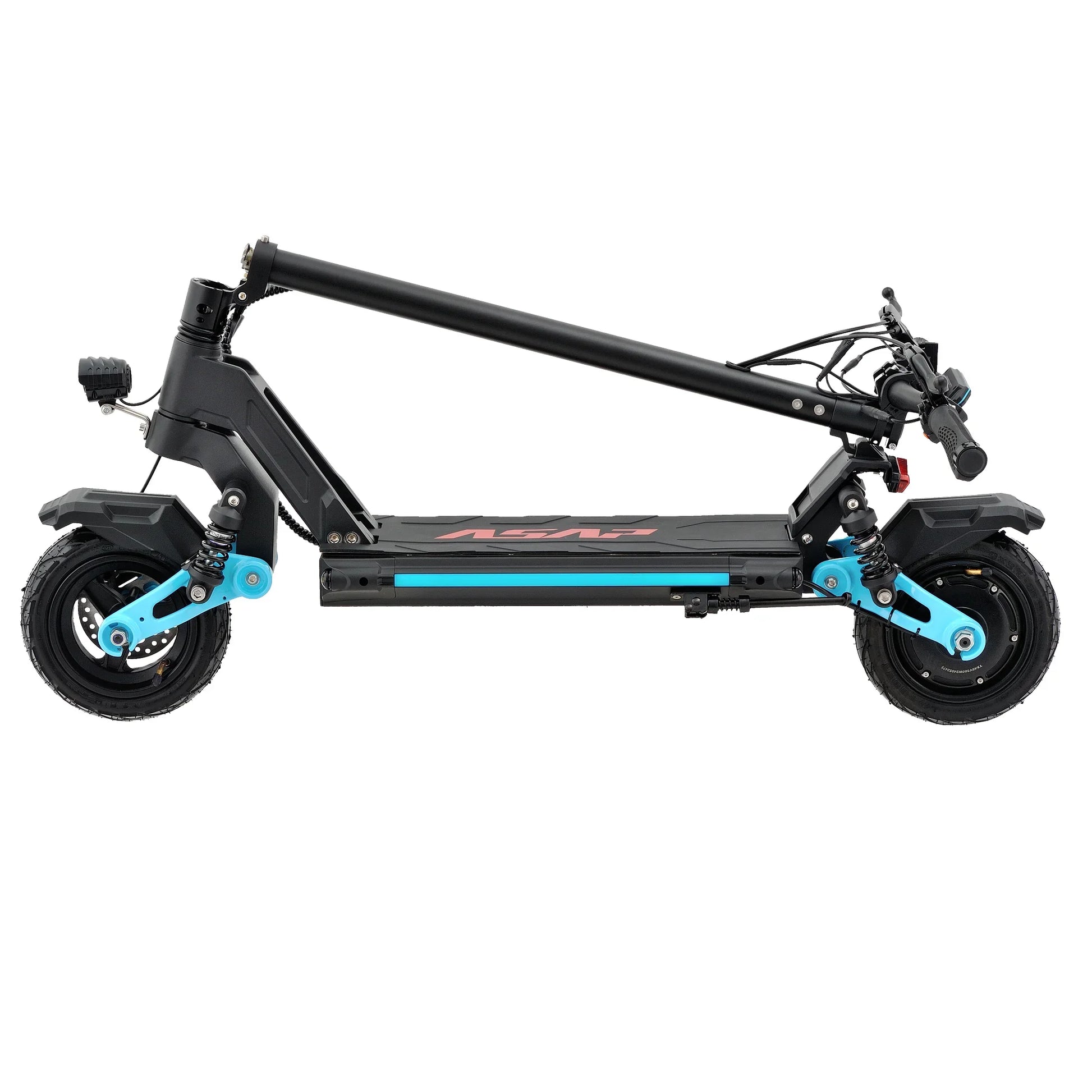 KTX-361747 Foldable Smart Electric Scooter 48V 13AH - 30-50Km/h Speed, 30-40km Range, Available in Red and Blue