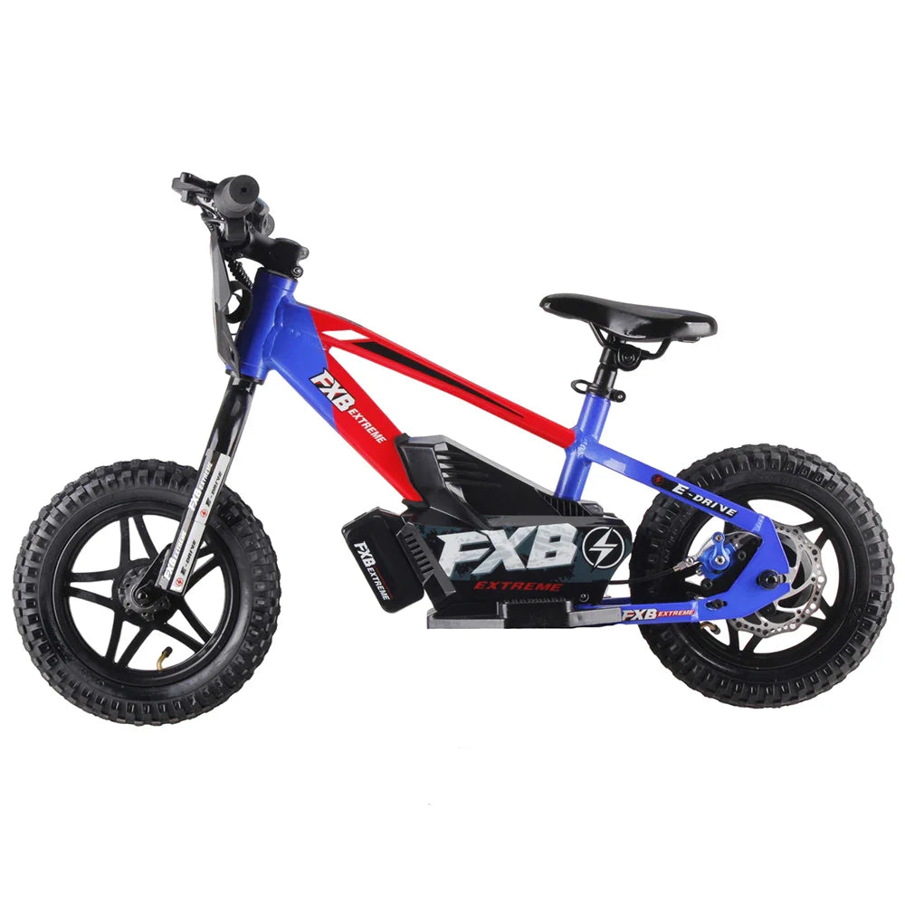 KTX-361811 Electric Balance Bike for Kids - 36V 250W Brushless Motor, 12" Wheels, Disc Brakes, 3 Speed Options