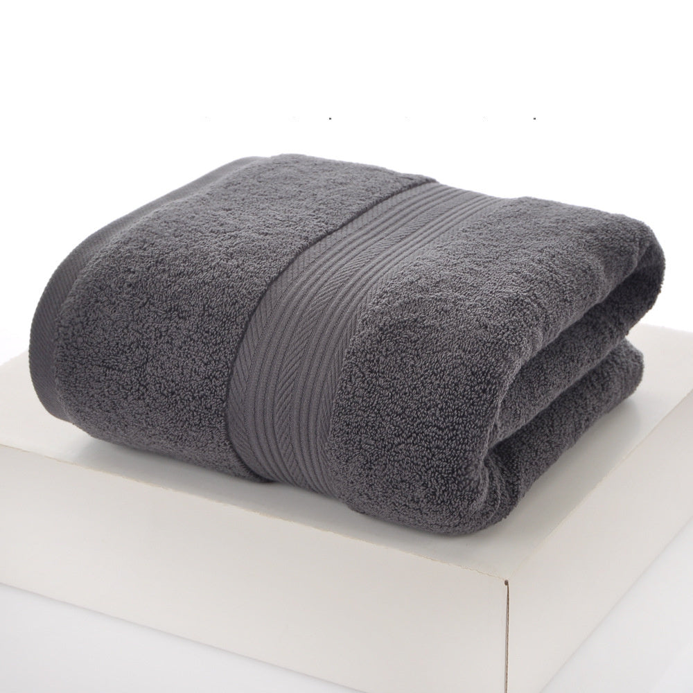 KTX-361811 Pure Cotton Bath Towel Set in Various Colors - Soft and Absorbent Towels