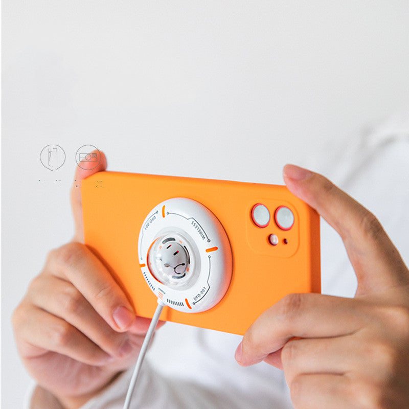 KTX-363603 MagSafe-Compatible Wireless Charger for iPhone Models – USB Input, White