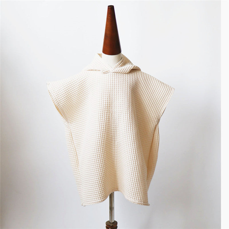 KTX-365267 Quick-Drying Cotton Hooded Bathrobe for Kids in Multiple Colors