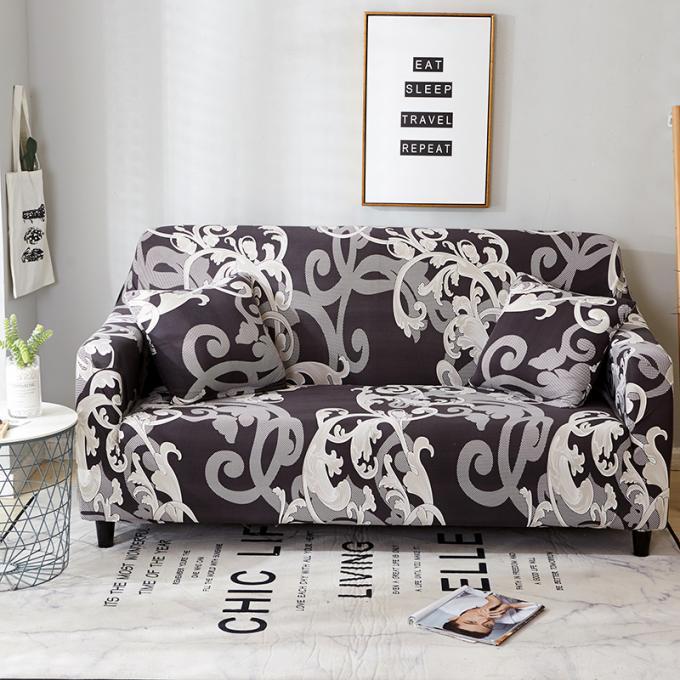 KTX-365651 Universal Elastic Sofa Cover in Various Patterns and Sizes - Modern Design, Non-slip Protection
