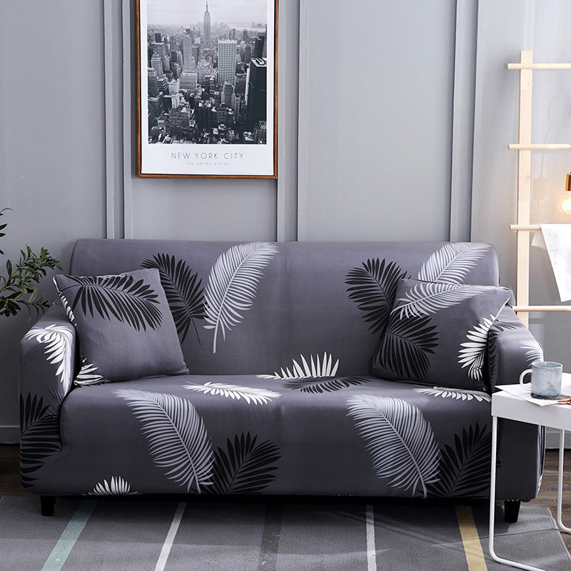KTX-365651 Universal Elastic Sofa Cover in Various Patterns and Sizes - Modern Design, Non-slip Protection