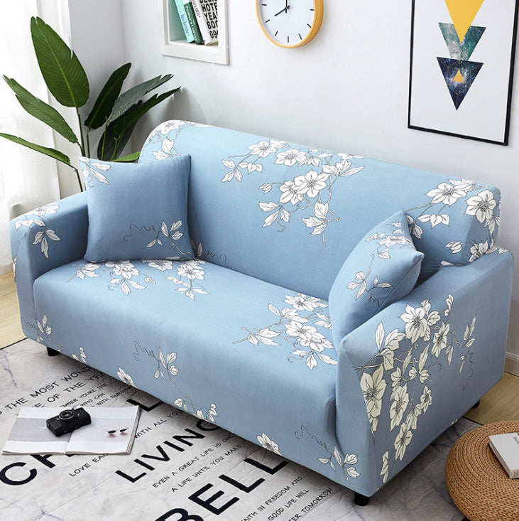 KTX-365651 Universal Elastic Sofa Cover in Various Patterns and Sizes - Modern Design, Non-slip Protection