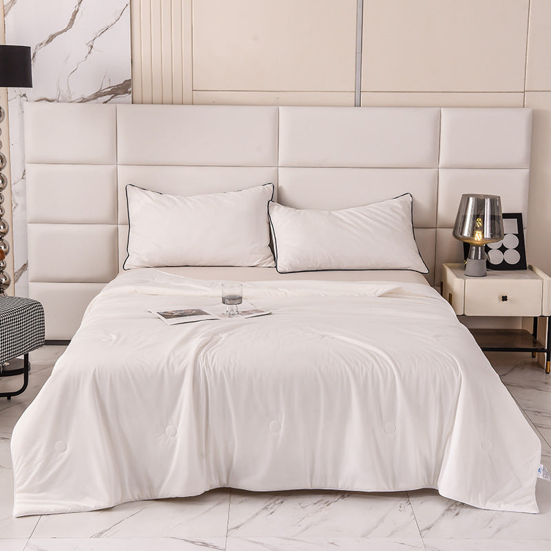 KTX-365843 Cool Silk Ice Cream Summer Quilt - Airable Cover in Multiple Sizes, Nordic Style