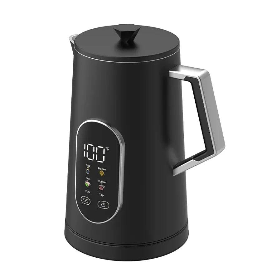 KTX-366611 1.7L Stainless Steel Electric Kettle with Smart Temperature Control for Home and Office