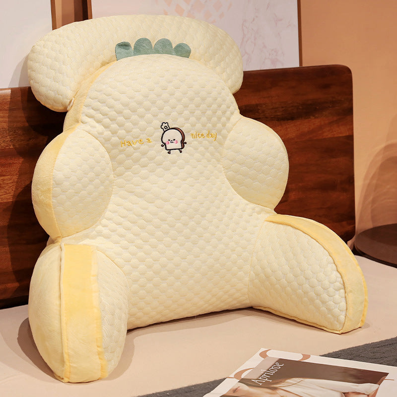 KTX-366803 Cute Animal Lumbar Support Pillows with Soft Upholstery - Unicorn, Whale, Dinosaur, and More