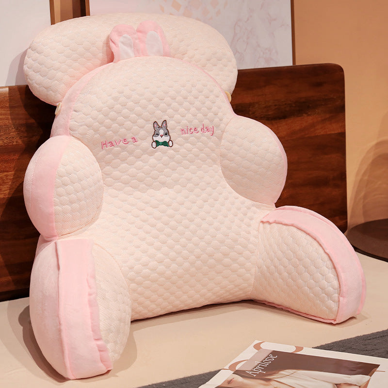 KTX-366803 Cute Animal Lumbar Support Pillows with Soft Upholstery - Unicorn, Whale, Dinosaur, and More