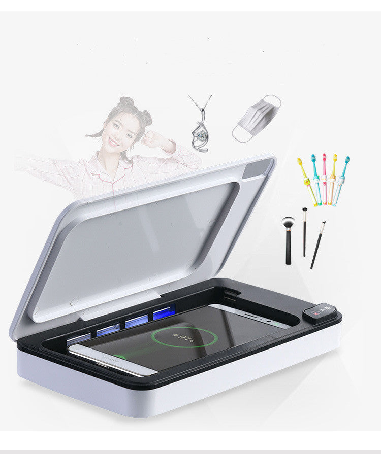 KTX-367059 Multifunctional Wireless Phone Charger with UV Sterilization for Home Use