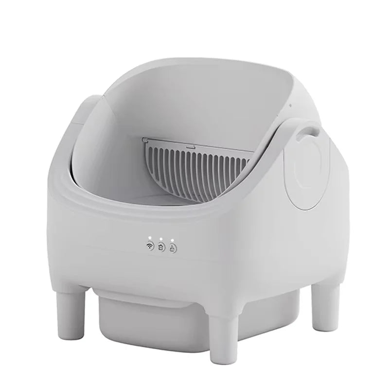 KTX-367443 Automatic Self-Cleaning Smart Cat Litter Box with APP Control and Dual Safety Sensors
