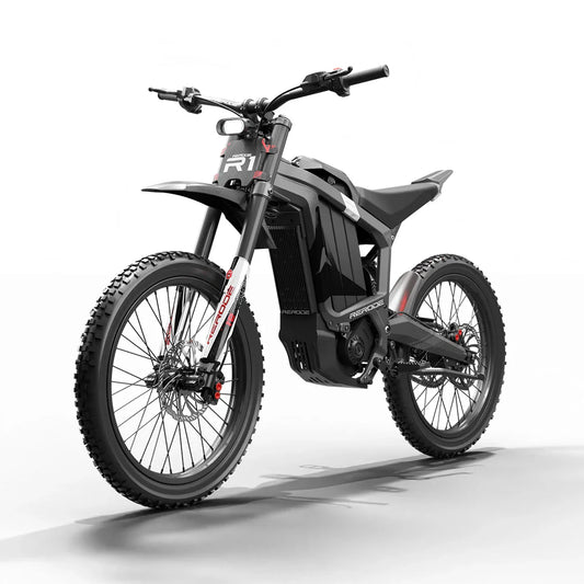 KTX-368083 72V 8000W Electric Dirt Bike, Max Speed 85KM/H, Middrive Motor, 19-Inch Off-Road Motorcycle, 100-130KM Range, 35AH Battery