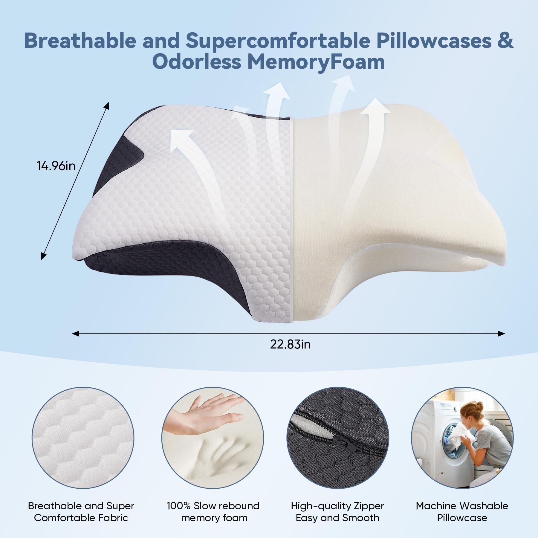 KTX-370131 Airplane-Shaped Neck Pillow for Travel and Office Comfort and Support