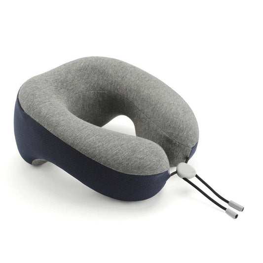 KTX-371411 Memory Foam U-Shaped Pillow with Cotton Fabric Cover - 255x255x130mm