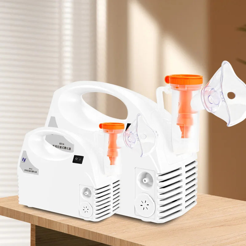 KTX-372947 Portable Air Compression Nebulizer for Home Use, Model 601A, Ideal for Asthma Relief