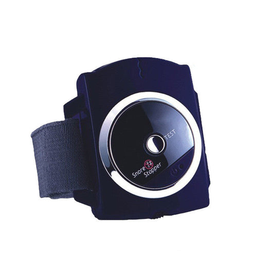 KTX-374739 Infrared Anti-Snoring Device with Electronic Sleep Aid and Wrist Strap - Dark Blue