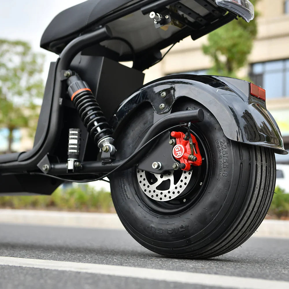 KTX-375251 3000W Electric Scooter for Adults with 60V 20Ah Battery, Max Speed 63km/h, Range 35-50km, Two-Wheel Design